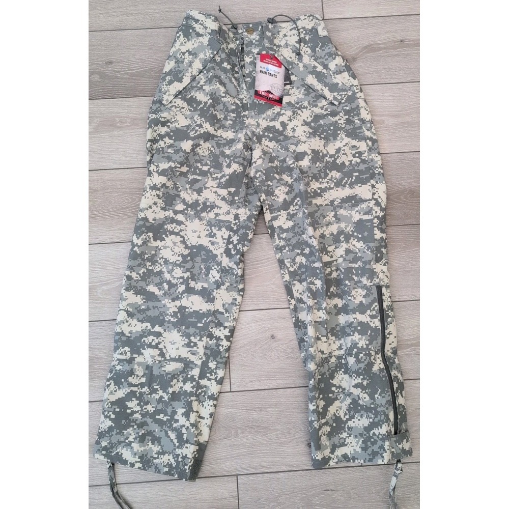 TRU-SPEC‎ H2O PROOF PANTS Waterproof Digital Camo Size Medium Regular NEW